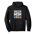 Soccer Mom Drive Pay Cheer Repeat Hoodie - Trendy Graphic for Adults - T-Shirt, Sweatshirt, Hoodie