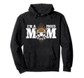Im Proud Football Soccer Mom Combined Hoodie - Minimalist Print Unisex - T-Shirt, Sweatshirt, Hoodie