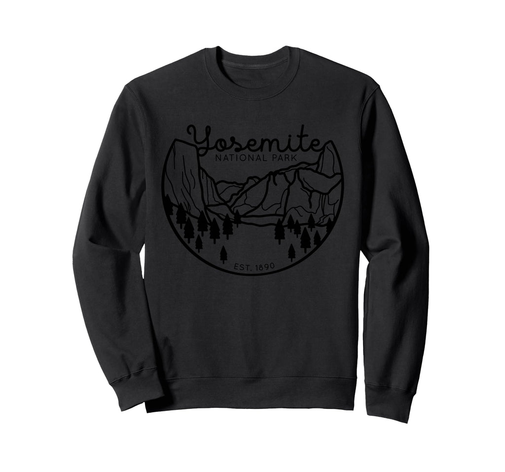 Yosemite National Park 1890 Sweatshirt - Casual Everyday Wear Unisex - T-Shirt, Sweatshirt, Hoodie