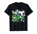 Bow Soccer Checkered Flowers Soccer T-Shirt - Casual Everyday Wear Unisex - T-Shirt, Sweatshirt, Hoodie