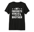 Proud Soccer Goalie Brother Soccer T-Shirt - Minimalist Print Unisex - T-Shirt, Sweatshirt, Hoodie