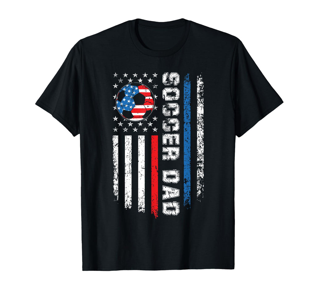 Patriotic Red White Blue Usa Flag T-Shirt - Fun Novelty Design for Adults - T-Shirt, Sweatshirt, Hoodie