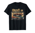 Raised Old School Hip Hop Cassette T-Shirt - Fun Novelty Design Unisex - T-Shirt, Sweatshirt, Hoodie