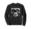 Cassette Tape Skull And Crossbones Sweatshirt - Streetwear Style for Adults - T-Shirt, Sweatshirt, Hoodie