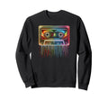 Cassette Player Music Tape Sweatshirt - Custom Art Print for Adults - T-Shirt, Sweatshirt, Hoodie