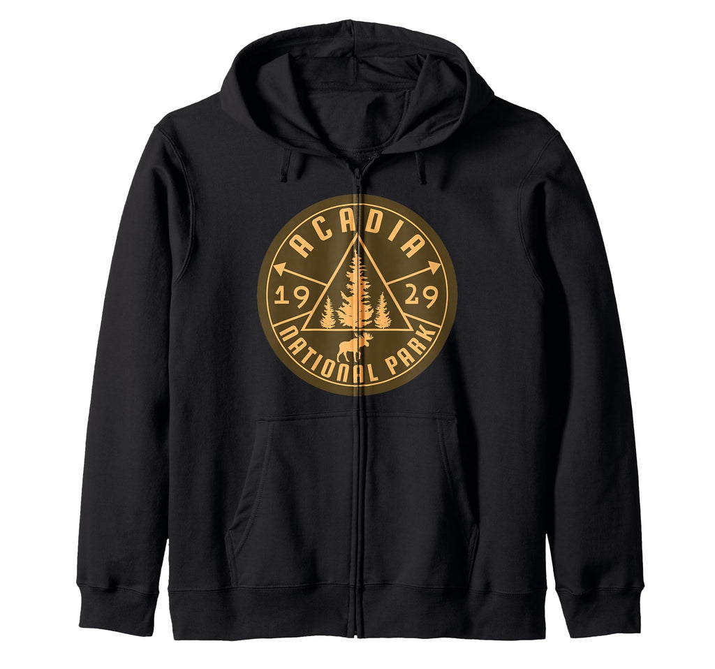 Acadia National Park Maine Usa Outdoor Hoodie - Custom Art Print for Adults - T-Shirt, Sweatshirt, Hoodie