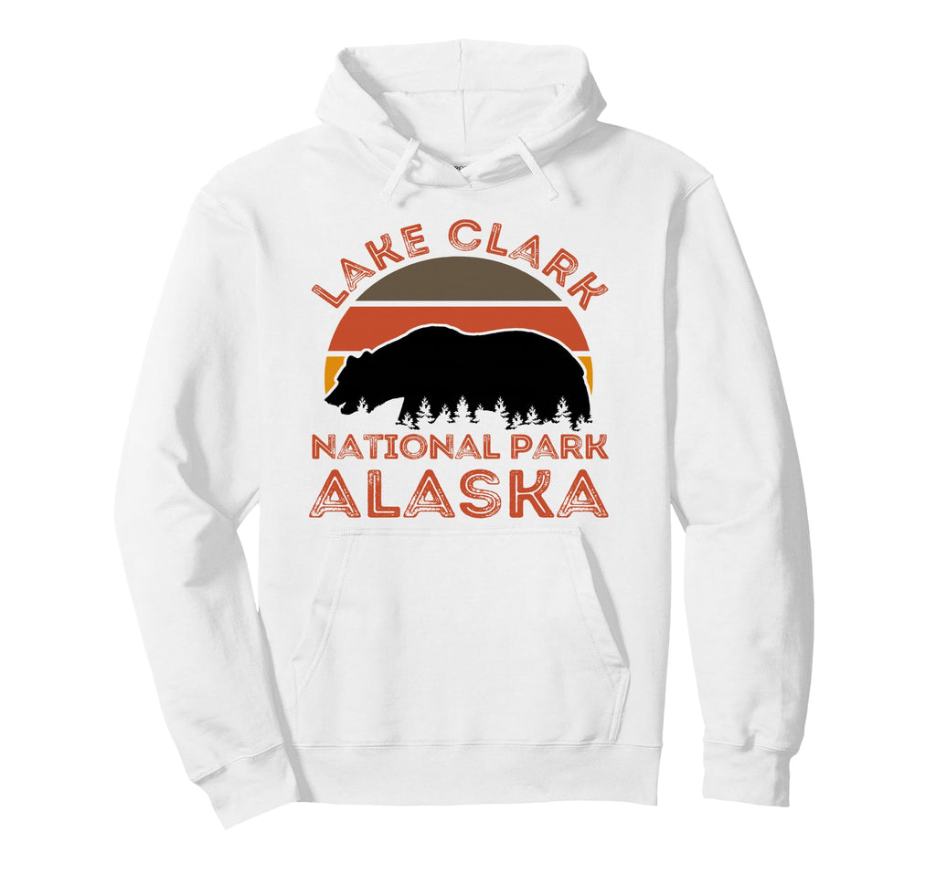 Lake Clark National Park Alaska Usa Hoodie - Minimalist Print for Adults - T-Shirt, Sweatshirt, Hoodie