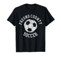 Fresno County Soccer Distressed 90S T-Shirt - Aesthetic Graphic for Adults - T-Shirt, Sweatshirt, Hoodie
