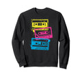 Grunge Cassette Tapes Sweatshirt - Graphic Print Unisex - T-Shirt, Sweatshirt, Hoodie