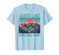 Crater Lake National Park Oregon Sweatshirt - Minimalist Print Men Women - T-Shirt, Sweatshirt, Hoodie