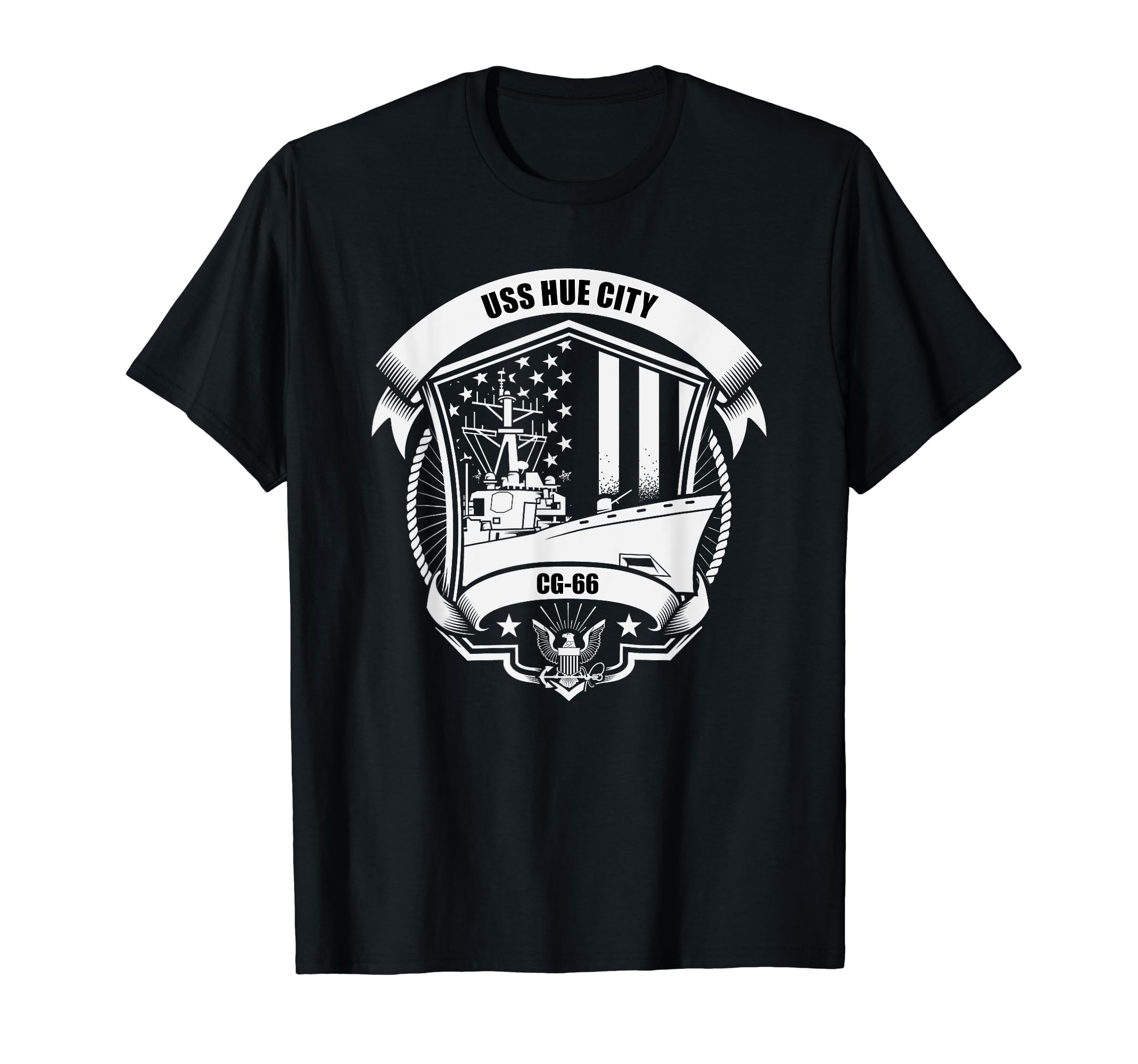 Uss Hue City Cg 66 T-Shirt - Fun Novelty Design Men Women - T-Shirt, Sweatshirt, Hoodie