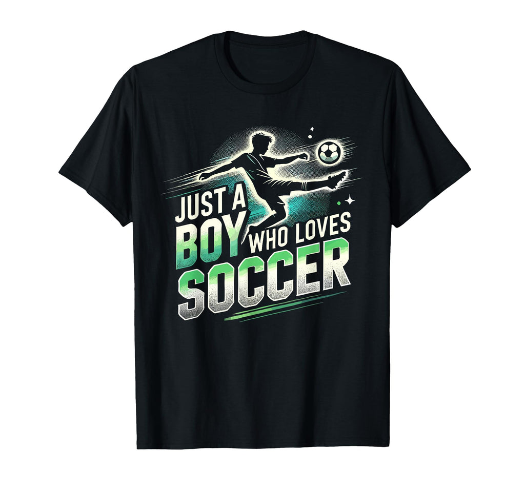 Soccer Just Who Loves Soccer Soccer T-Shirt - Fun Novelty Design Men Women - T-Shirt, Sweatshirt, Hoodie