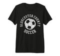 Gloucester County Soccer Distressed 90S T-Shirt - Graphic Print for Adults - T-Shirt, Sweatshirt, Hoodie