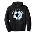 Dad Ballers Funny Soccer Volleyball Dad Hoodie - Novelty Apparel Unisex - T-Shirt, Sweatshirt, Hoodie