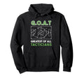 Soccer Coach Goat Greatest All Hoodie - Aesthetic Graphic Men Women - T-Shirt, Sweatshirt, Hoodie