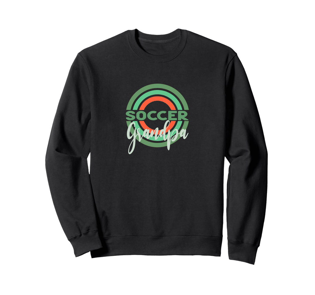 Soccer Grandpa Modern Soccer Sweatshirt - Aesthetic Graphic Men Women - T-Shirt, Sweatshirt, Hoodie