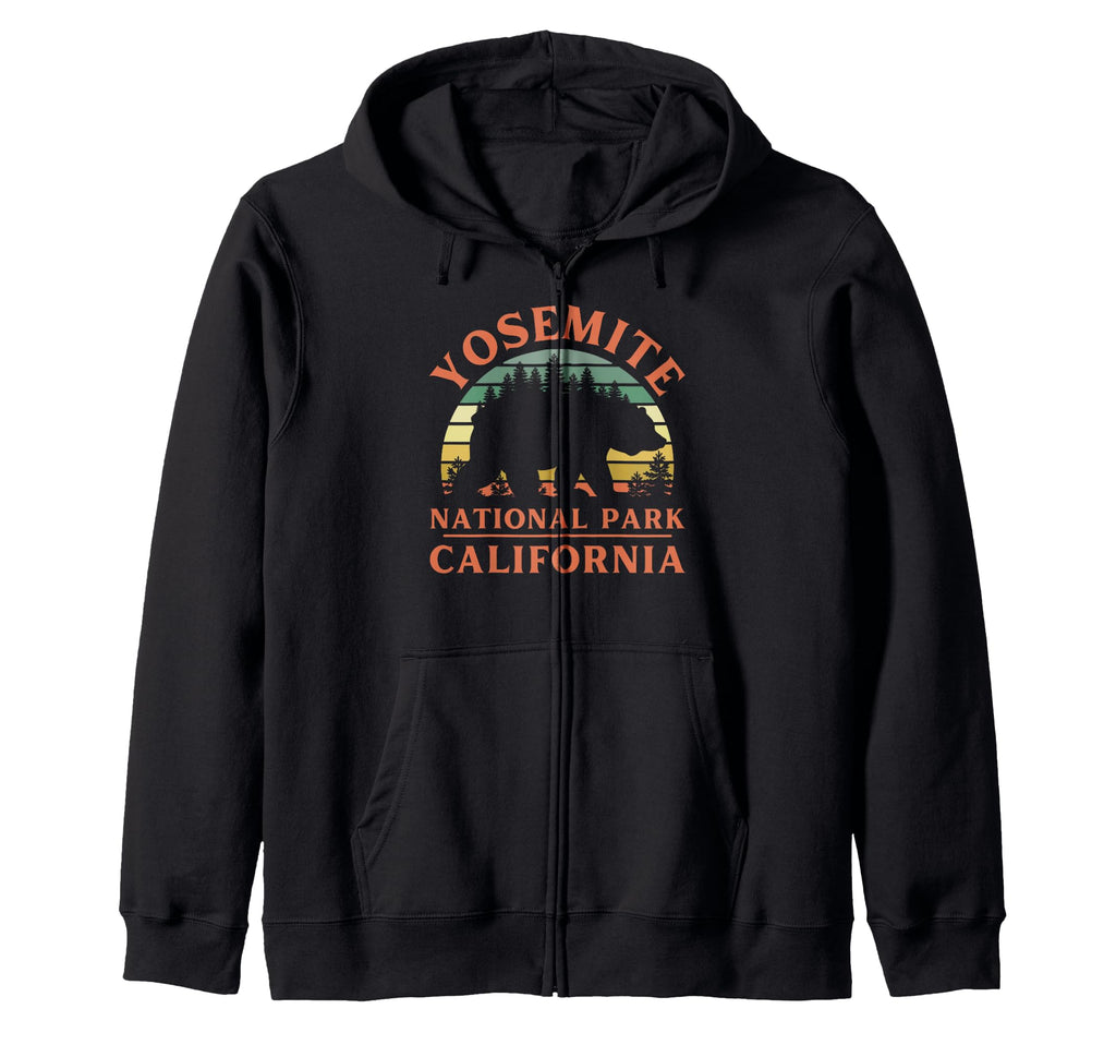 Yosemite National Park California Usa Hoodie - Graphic Print Men Women - T-Shirt, Sweatshirt, Hoodie