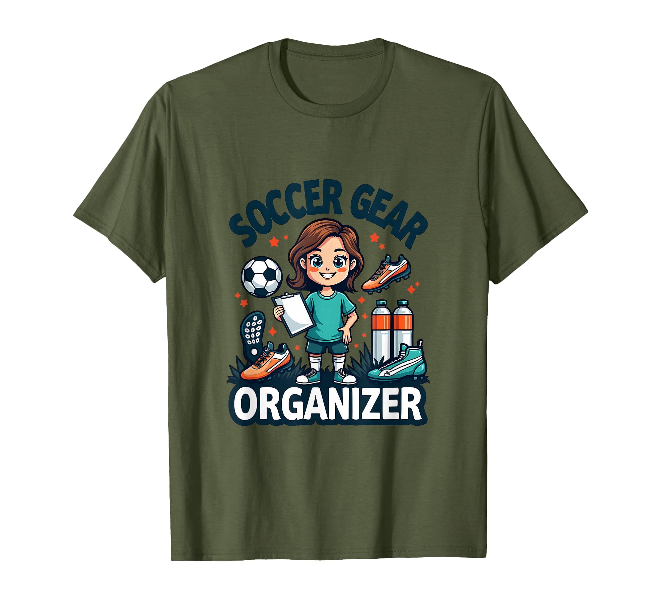 Soccer Mom Soccer Gear Organizer T-Shirt - Minimalist Print Unisex - T-Shirt, Sweatshirt, Hoodie