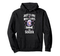 Just Who Loves Anime And Soccer Gift Hoodie - Trendy Graphic for Adults - T-Shirt, Sweatshirt, Hoodie