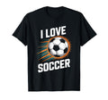 I Love Soccer Vibrant Ball Explosion T-Shirt - Novelty Apparel Men Women - T-Shirt, Sweatshirt, Hoodie