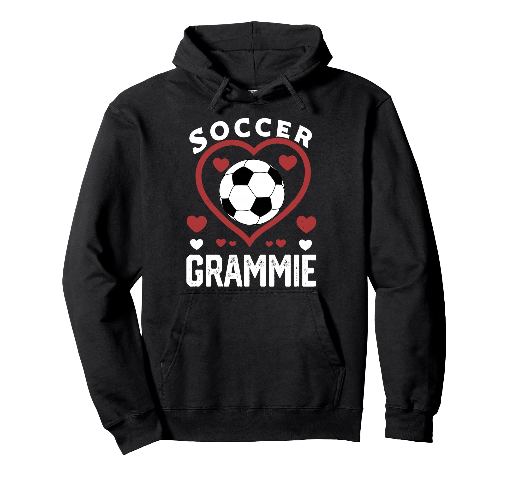 Soccer Grammie Heart Grammie Soccer Hoodie - Trendy Graphic Men Women - T-Shirt, Sweatshirt, Hoodie