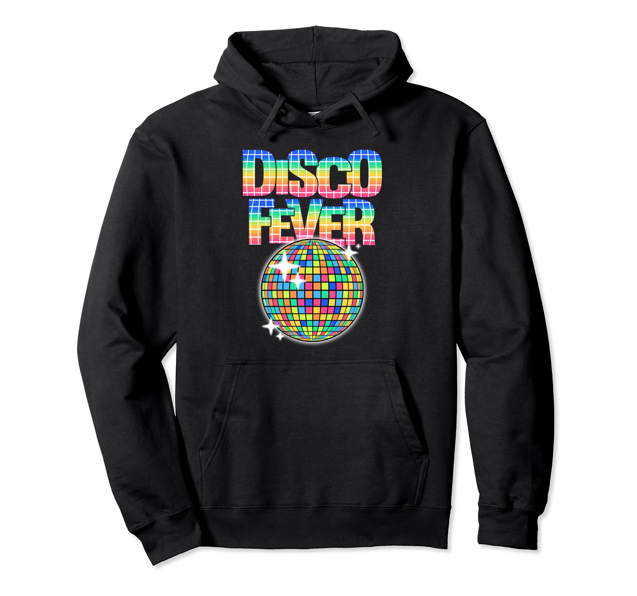 Disco Ball Themed Disco Fever Dancing Hoodie - Aesthetic Graphic for Adults - T-Shirt, Sweatshirt, Hoodie
