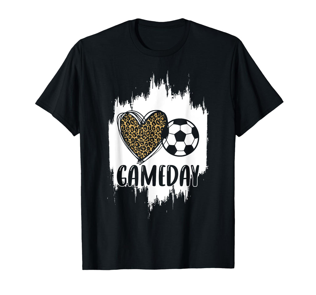 Soccer Game Day Leopard Cheetah T-Shirt - Streetwear Style for Adults - T-Shirt, Sweatshirt, Hoodie