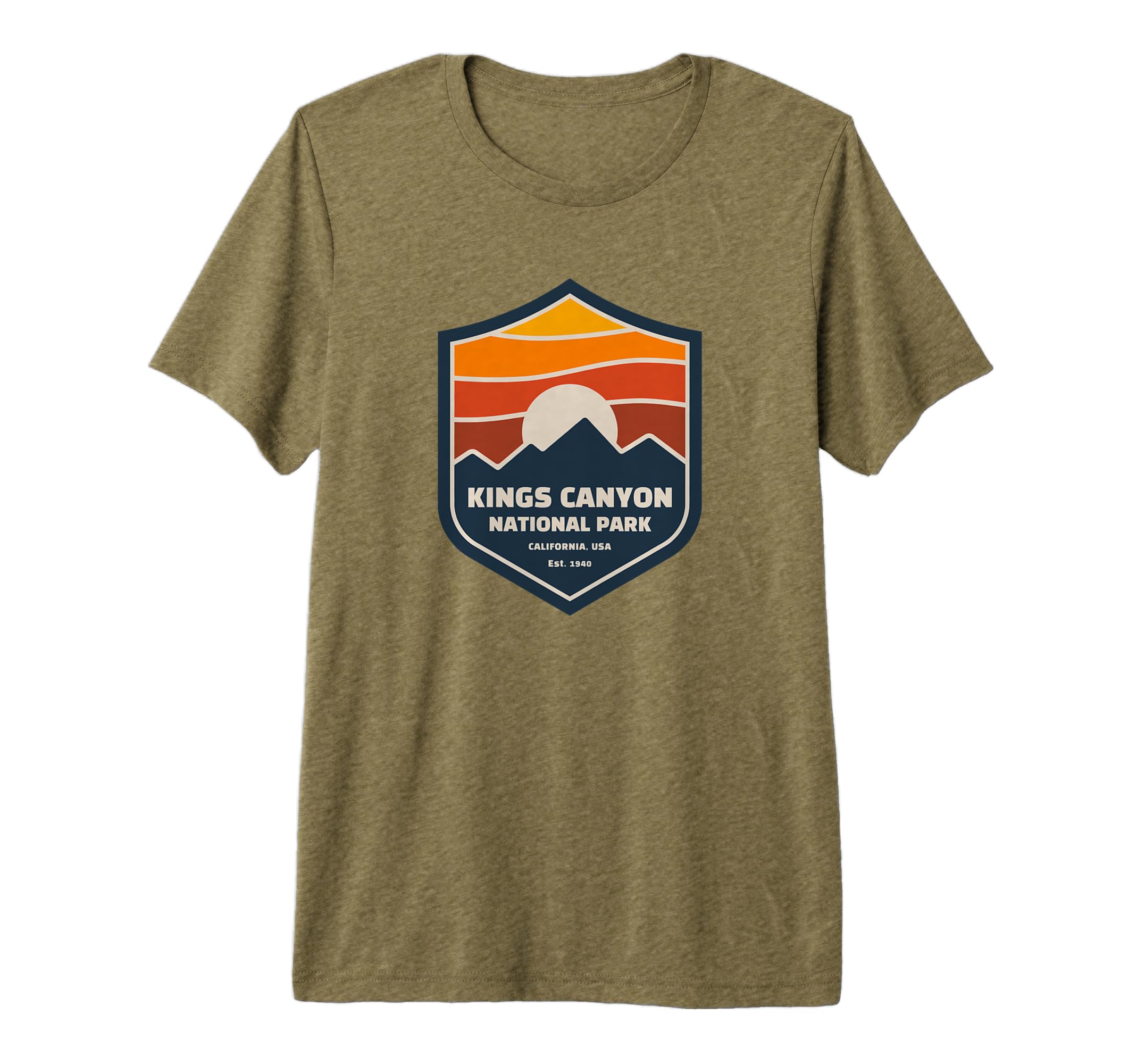 Family Vacation Gift Kings Canyon T-Shirt - Custom Art Print for Adults - T-Shirt, Sweatshirt, Hoodie
