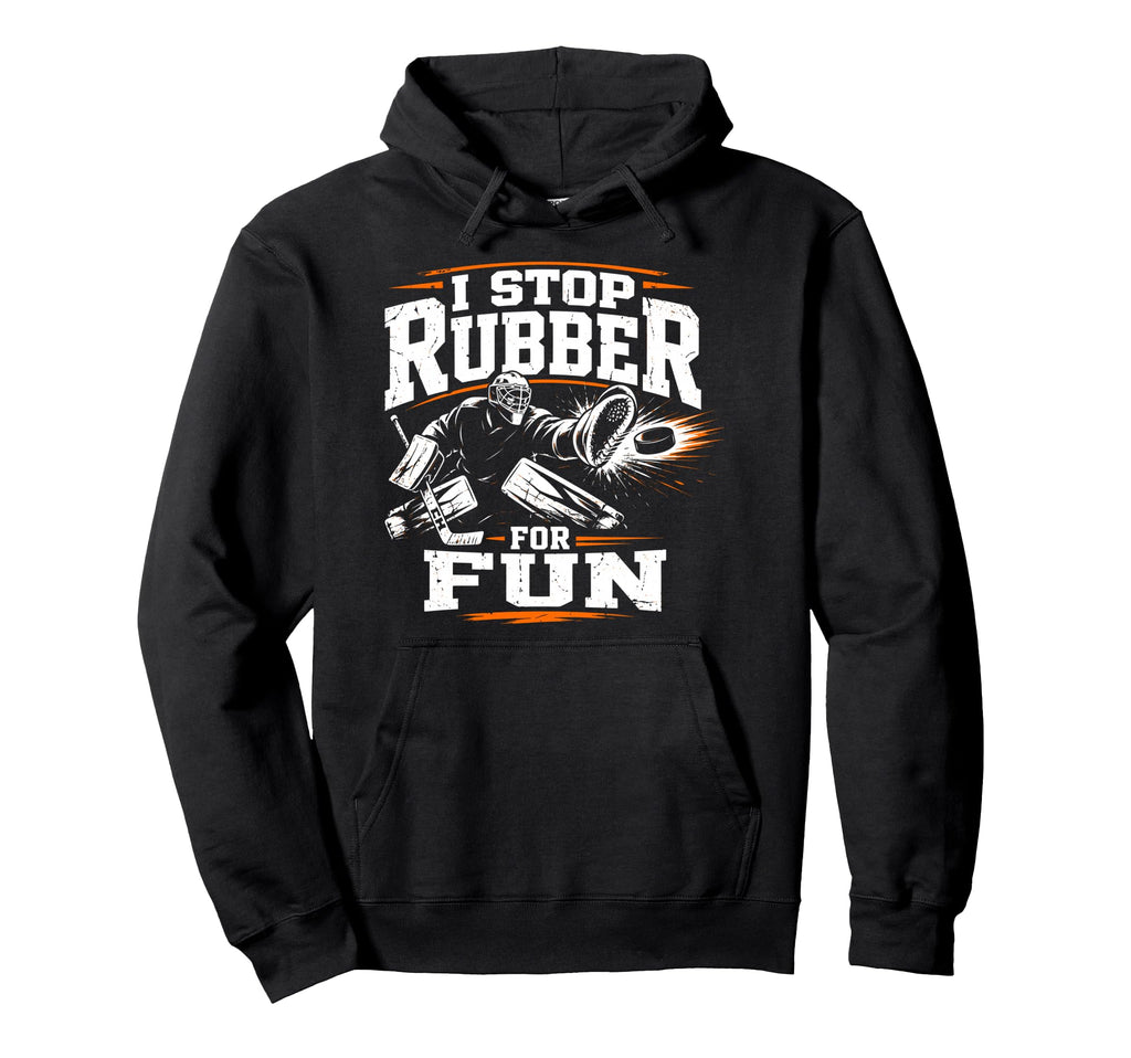 Ice Hockey Goalkeeper Fun Goalie Hoodie - Novelty Apparel Men Women - T-Shirt, Sweatshirt, Hoodie