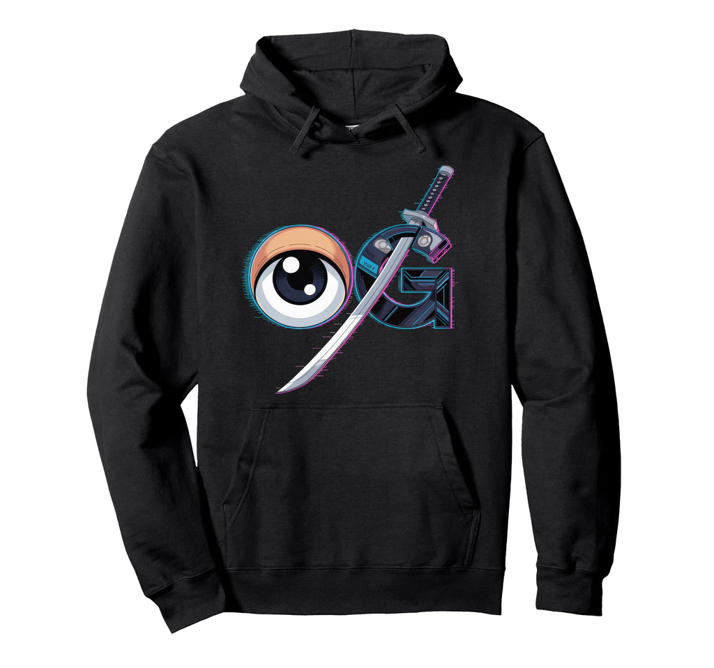 Old School Og Hip Hop Vinyl Cds Hoodie - Fun Novelty Design Men Women - T-Shirt, Sweatshirt, Hoodie