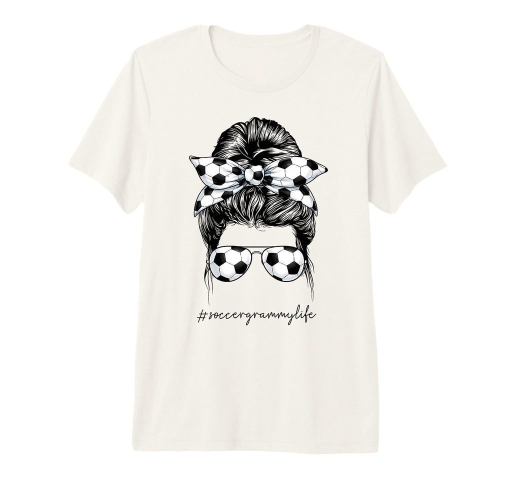 Funny Soccer Grammy Life Soccer T-Shirt - Minimalist Print Men Women - T-Shirt, Sweatshirt, Hoodie