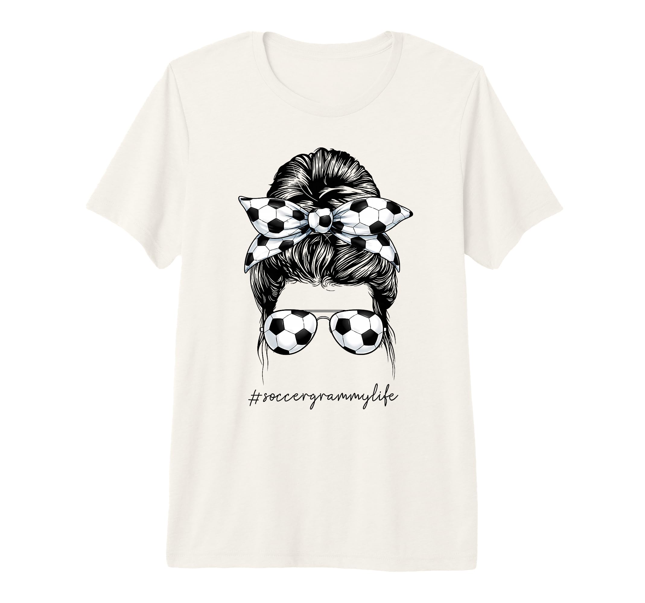 Funny Soccer Grammy Life Soccer T-Shirt - Minimalist Print Men Women - T-Shirt, Sweatshirt, Hoodie
