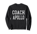 Coach Apollo Custom Football Sweatshirt - Aesthetic Graphic for Adults - T-Shirt, Sweatshirt, Hoodie