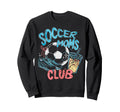Soccer Moms Club Game Day Sports Sweatshirt - Minimalist Print Unisex - T-Shirt, Sweatshirt, Hoodie