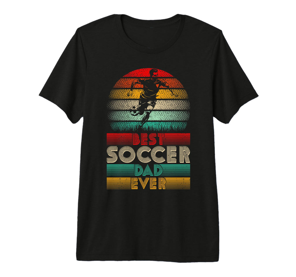 Best Soccer Dad Ever Soccer Lover T-Shirt - Minimalist Print for Adults - T-Shirt, Sweatshirt, Hoodie