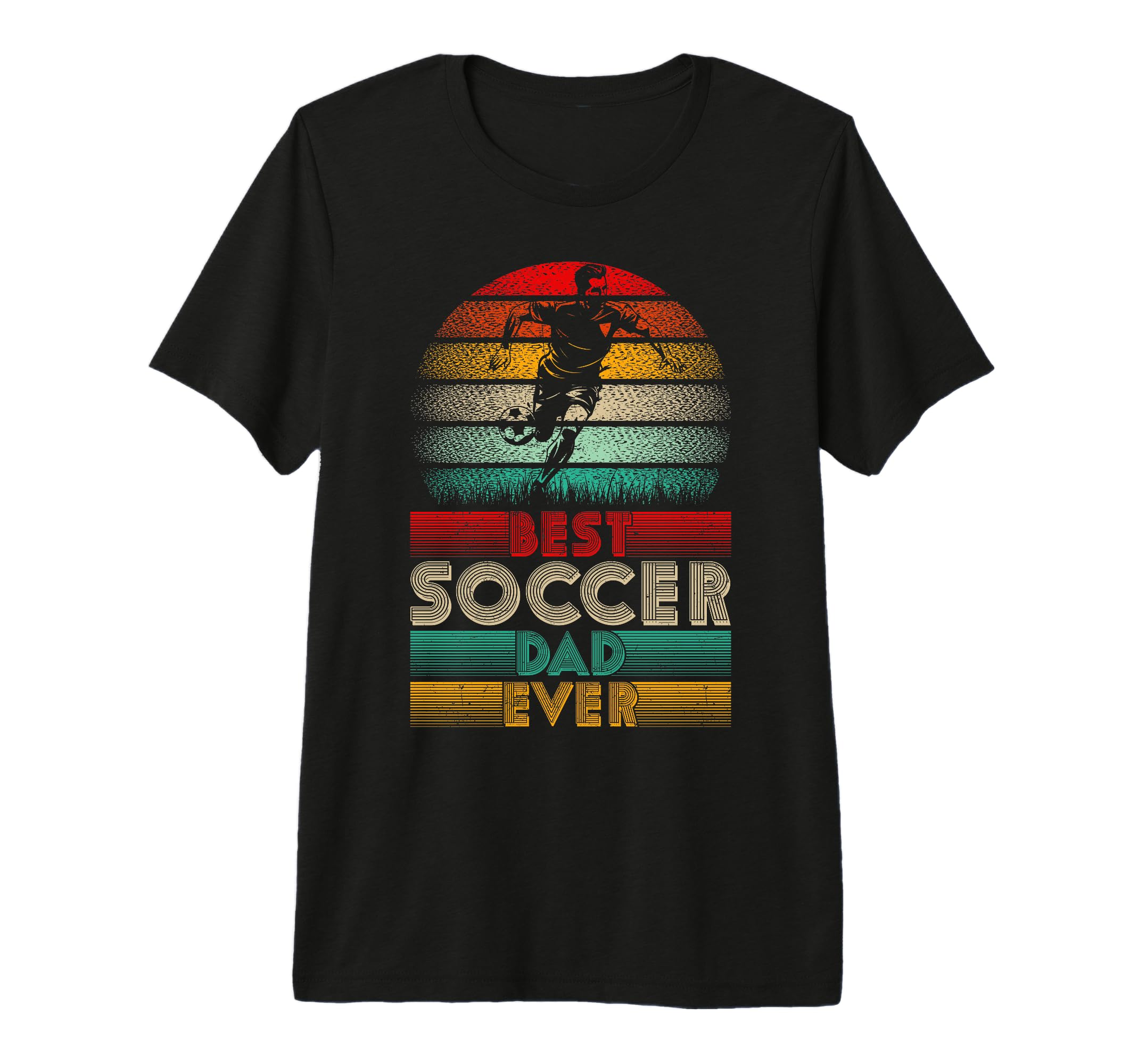 Best Soccer Dad Ever Soccer Lover T-Shirt - Minimalist Print for Adults - T-Shirt, Sweatshirt, Hoodie