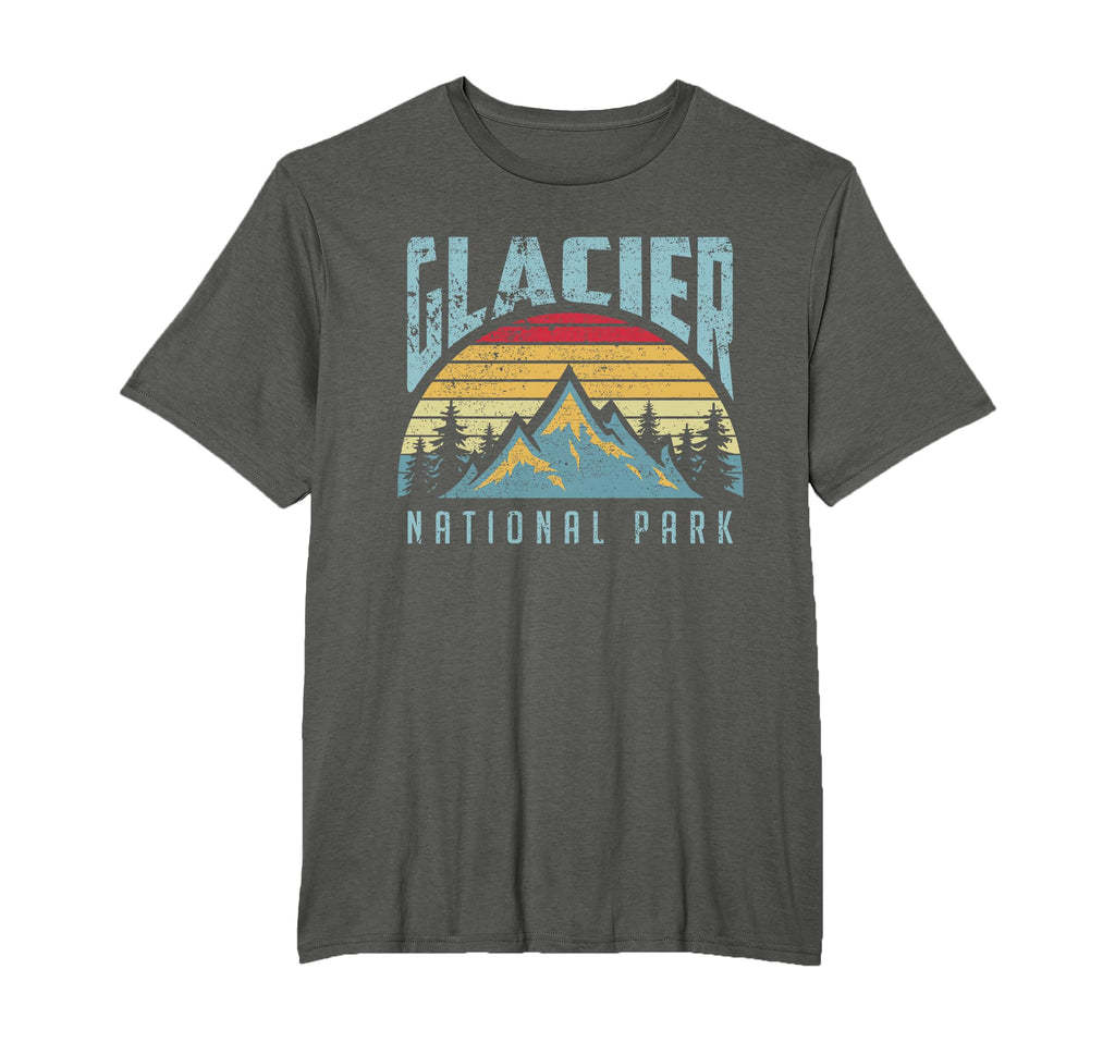 Glacier National Park Montana Mountains T-Shirt - Streetwear Style Unisex - T-Shirt, Sweatshirt, Hoodie