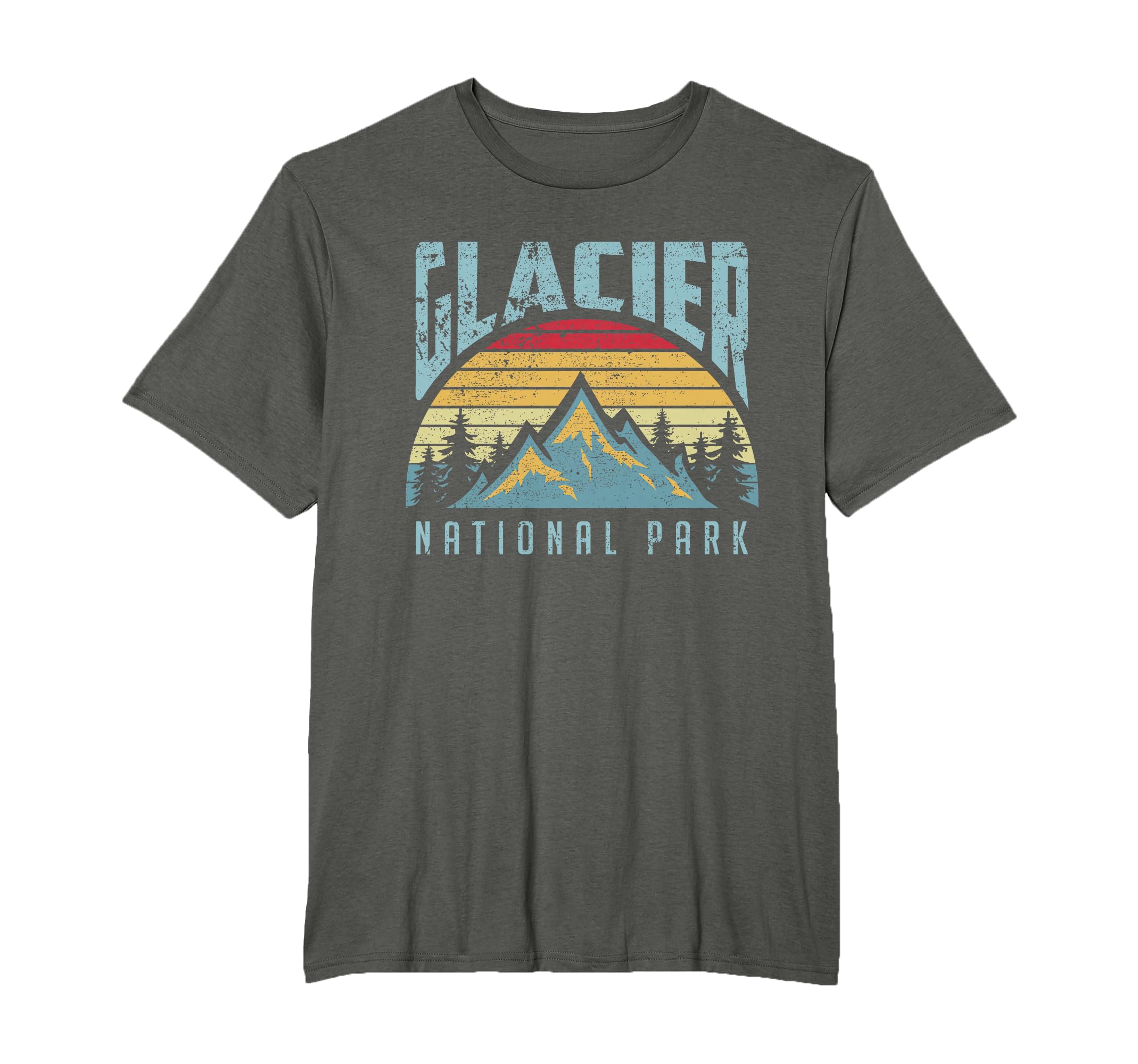 Glacier National Park Montana Mountains T-Shirt - Streetwear Style Unisex - T-Shirt, Sweatshirt, Hoodie