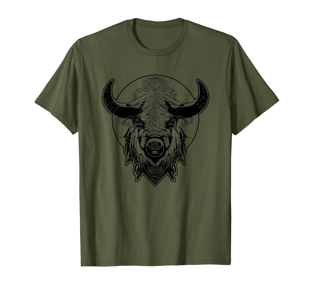 Bison American Buffalo National Park T-Shirt - Trendy Graphic for Adults - T-Shirt, Sweatshirt, Hoodie