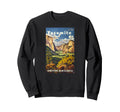 Yosemite National Park Travel Sweatshirt - Minimalist Print Men Women - T-Shirt, Sweatshirt, Hoodie