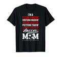 Im Soccer Mom Soccer Player T-Shirt - Casual Everyday Wear Men Women - T-Shirt, Sweatshirt, Hoodie