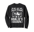 Im Soccer Goalie Grandpa Soccer Sweatshirt - Custom Art Print for Adults - T-Shirt, Sweatshirt, Hoodie