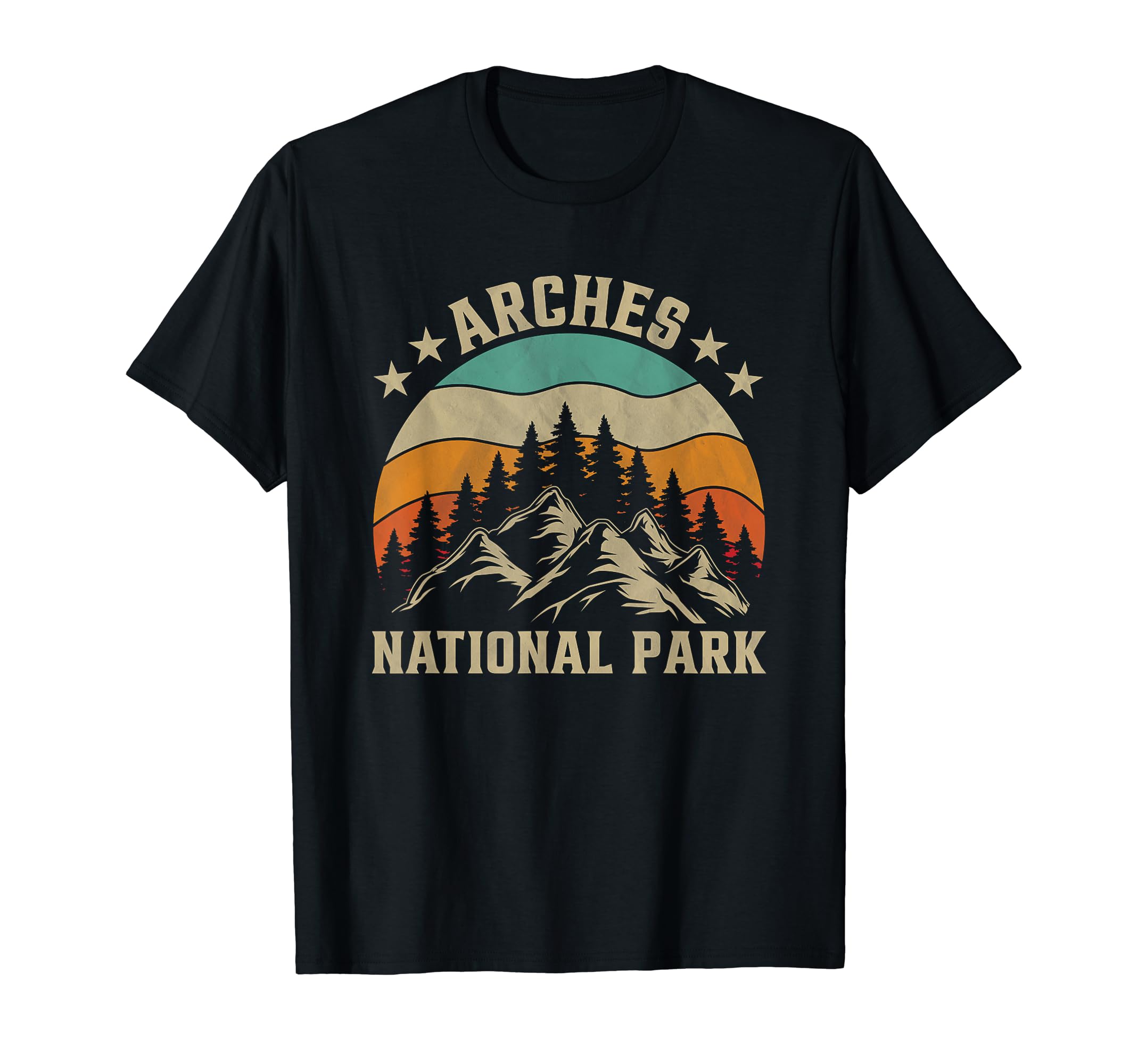 Arches National Park T-Shirt - Minimalist Print Men Women - T-Shirt, Sweatshirt, Hoodie