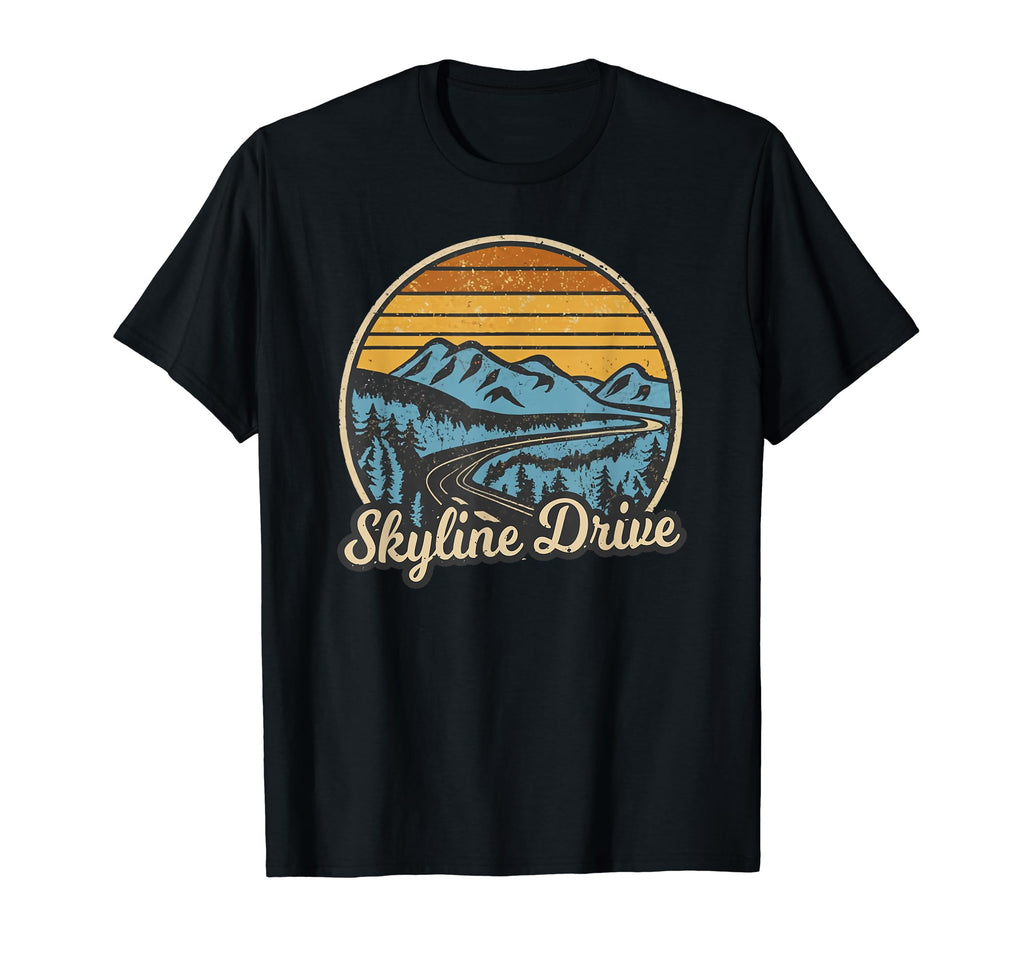 Skyline Drive Shenandoah National Park T-Shirt - Custom Art Print Unisex - T-Shirt, Sweatshirt, Hoodie