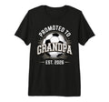 Mens Promoted To Grandpa Est 2026 Soccer T-Shirt - Trendy Graphic Unisex - T-Shirt, Sweatshirt, Hoodie