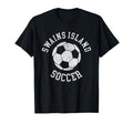 Swains Island Soccer Distressed 90S T-Shirt - Fun Novelty Design Unisex - T-Shirt, Sweatshirt, Hoodie