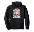 Soccer Cousin Tie Dye Spirit Hoodie - Graphic Print Men Women - T-Shirt, Sweatshirt, Hoodie