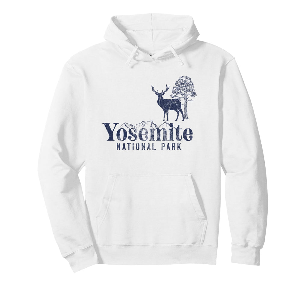Yosemite National Park California Hoodie - Minimalist Print Men Women - T-Shirt, Sweatshirt, Hoodie