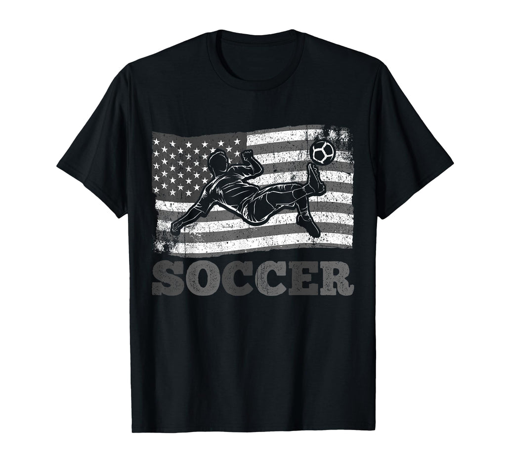 Soccer Us Flag Athlete Sports Football T-Shirt - Streetwear Style Unisex - T-Shirt, Sweatshirt, Hoodie
