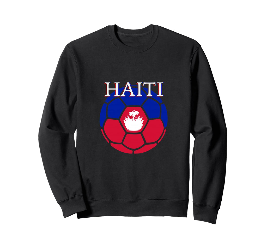 Haiti Soccer Sweatshirt - Unique Graphic Men Women - T-Shirt, Sweatshirt, Hoodie